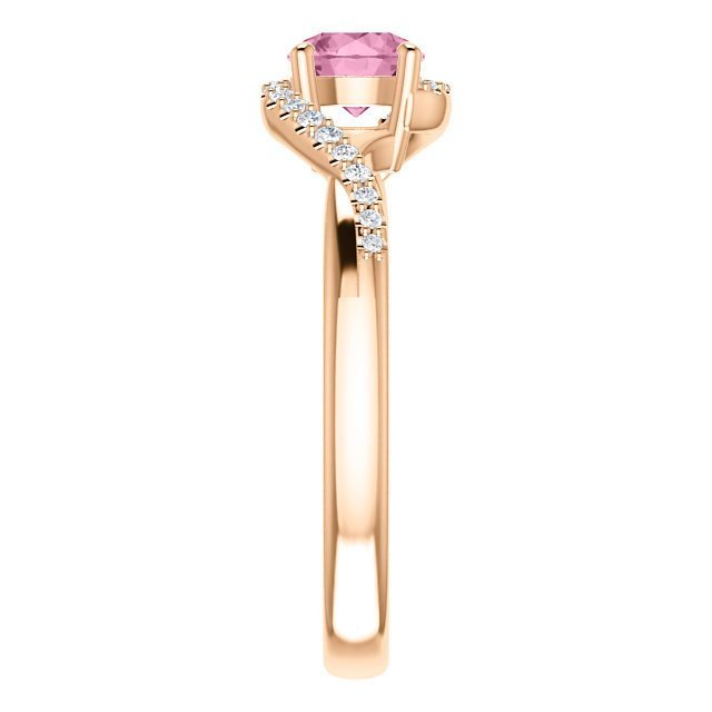 14KT Gold Passion Pink Topaz & 1/10 CTW Diamond Accent Bypass Ring 4 / Rose,4 / White,4 / Yellow,4.5 / Rose,4.5 / White,4.5 / Yellow,5 / Rose,5 / White,5 / Yellow,5.5 / Rose,5.5 / White,5.5 / Yellow,6 / Rose,6 / White,6 / Yellow,6.5 / Rose,6.5 / White,6.5 / Yellow,7 / Rose,7 / White,7 / Yellow,7.5 / Rose,7.5 / White,7.5 / Yellow,8 / Rose,8 / White,8 / Yellow,8.5 / Rose,8.5 / White,8.5 / Yellow,9 / Rose,9 / White,9 / Yellow