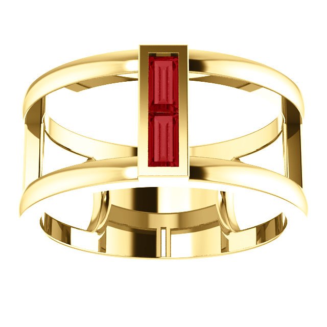 14KT GOLD 0.34 CTW BAGUETTE RUBY NEGATIVE SPACE RING 4 / Rose,4 / White,4 / Yellow,4.5 / Rose,4.5 / White,4.5 / Yellow,5 / Rose,5 / White,5 / Yellow,5.5 / Rose,5.5 / White,5.5 / Yellow,6 / Rose,6 / White,6 / Yellow,6.5 / Rose,6.5 / White,6.5 / Yellow,7 / Rose,7 / White,7 / Yellow,7.5 / Rose,7.5 / White,7.5 / Yellow,8 / Rose,8 / White,8 / Yellow,8.5 / Rose,8.5 / White,8.5 / Yellow,9 / Rose,9 / White,9 / Yellow