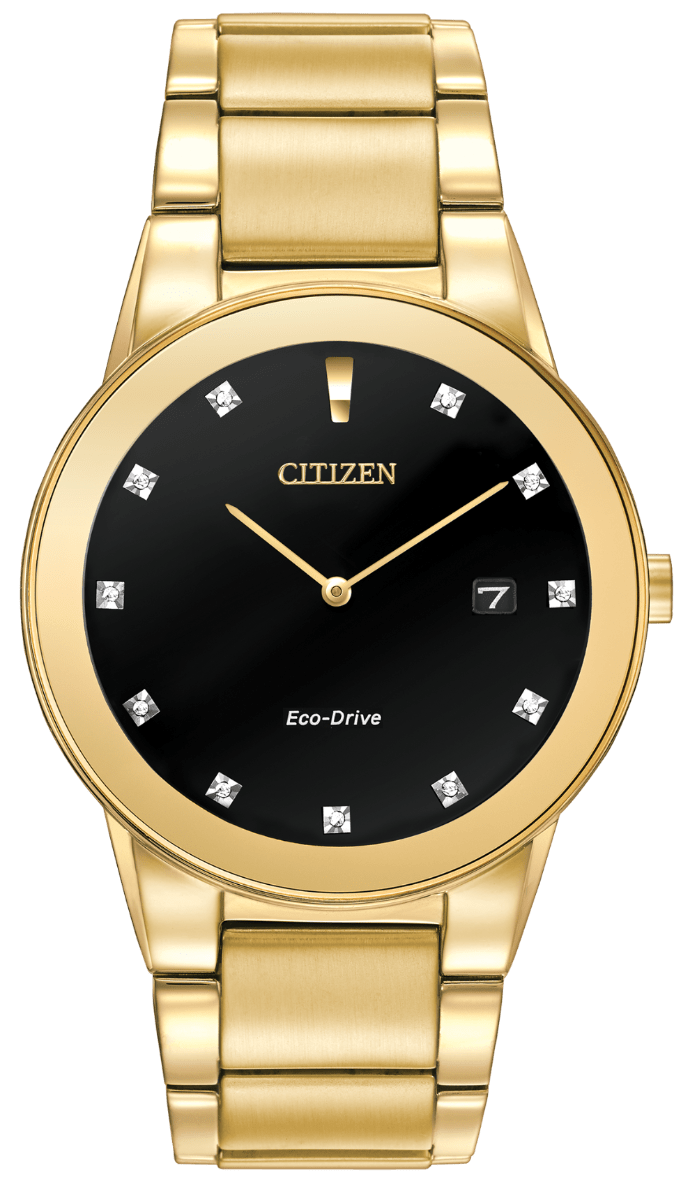 Men`s Citizen Axiom Watch with Diamonds