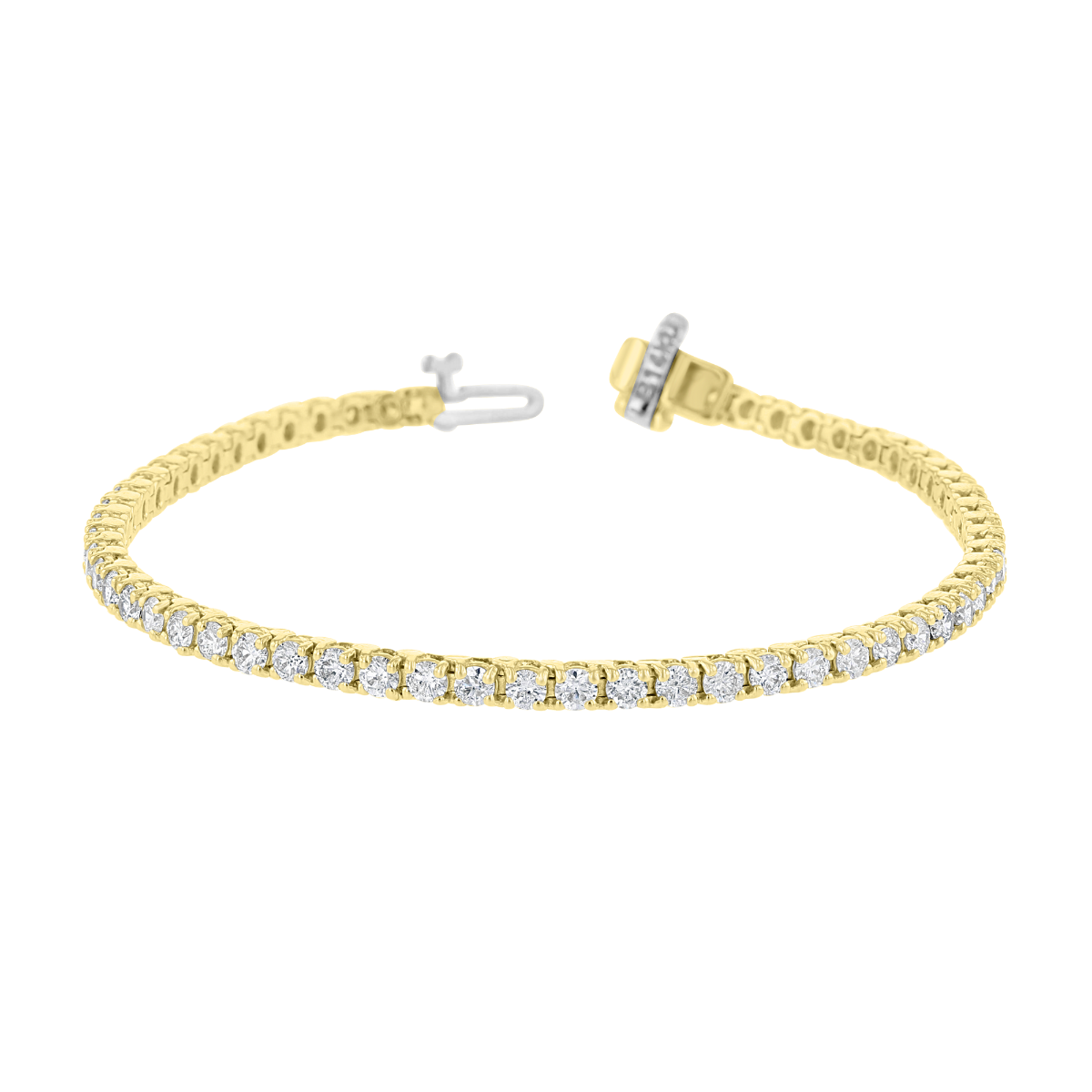 14KT Yellow Gold 10.00CTW Baguette and Round Brilliant Cut Natural Dia –  Giorgio Conti Jewelers