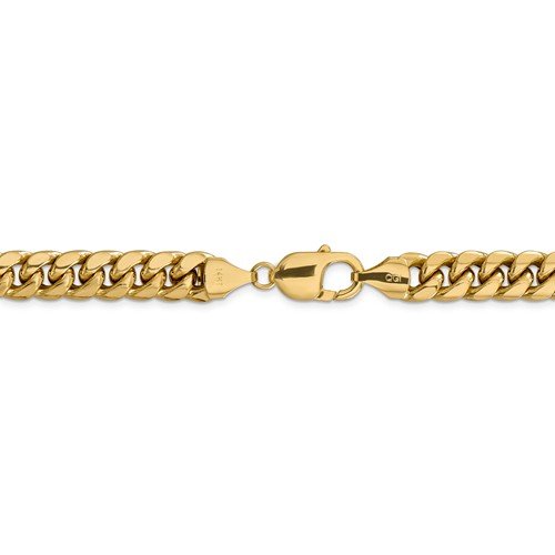 14kt Yellow Gold Miami Cuban Bracelet