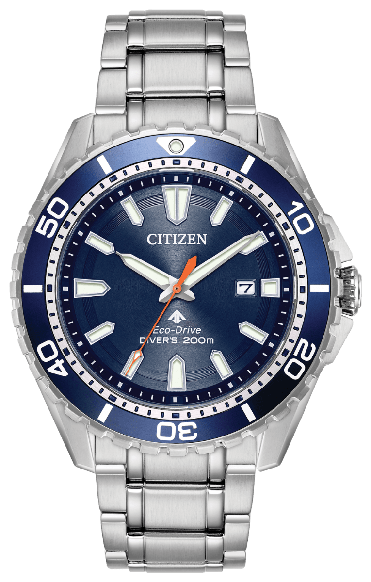 Men`s Citizen Promaster Diver Watch with Blue Dial