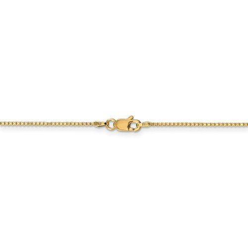 14KT Gold 1MM Box Chain Necklace - 4 Lengths 16 Inch / Rose,16 Inch / White,16 Inch / Yellow,18 Inch / Rose,18 Inch / White,18 Inch / Yellow,20 Inch / Rose,20 Inch / White,20 Inch / Yellow,24 Inch / Rose,24 Inch / White,24 Inch / Yellow