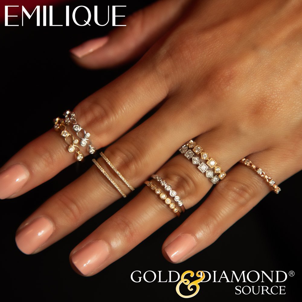 Emilique 14KT Gold 1/5 CTW Bezel Set Scroll and Wire Ring 4 / White,4 / Yellow,4.5 / White,4.5 / Yellow,5 / White,5 / Yellow,5.5 / White,5.5 / Yellow,6 / White,6 / Yellow,6.5 / White,6.5 / Yellow,7 / White,7 / Yellow,7.5 / White,7.5 / Yellow,8 / White,8 / Yellow,8.5 / White,8.5 / Yellow,9 / White,9 / Yellow