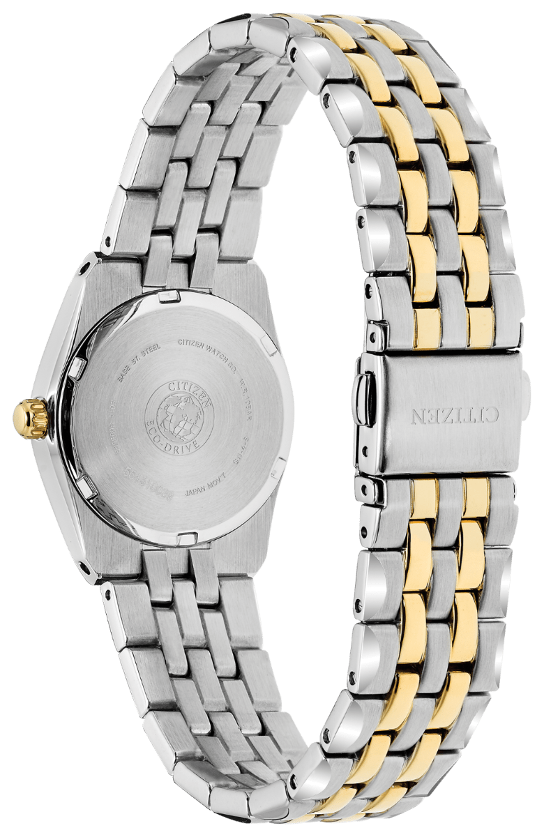 Women`s Citizen Two-Tone Corso Watch with Blue Dial