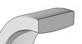 WOMEN'S PLATINUM 2MM FLAT COMFORT FIT WEDDING BAND 4,4.5,5,5.5,6,6.5,7,7.5,8,8.5,9