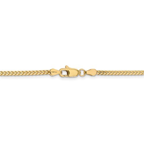 Gold Chain selling 14k Gold Franco 24in 2mm