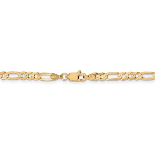 4mm 14kt Yellow Gold Wheat-Chain Bracelet