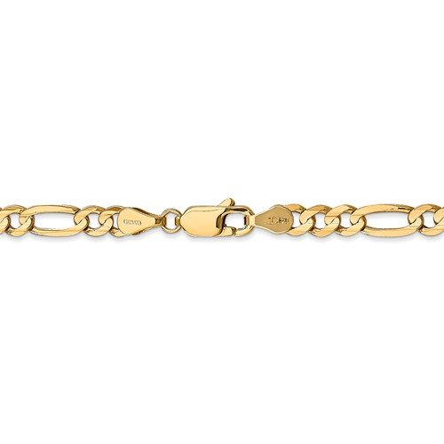 14K Gold Figaro Chain Bracelet