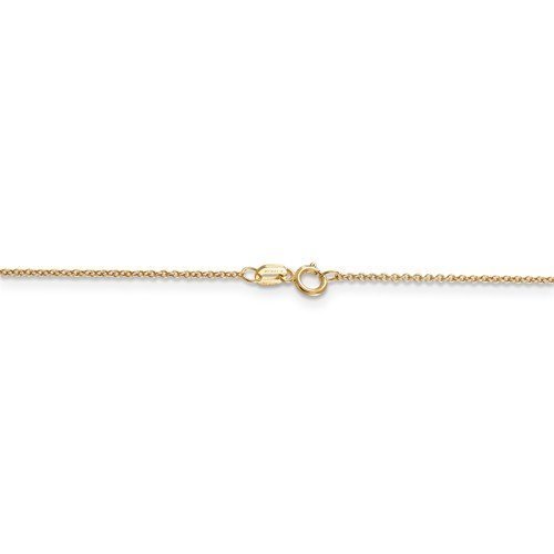 14KT Gold .9MM Cable Chain Necklace - 4 Lengths 16 Inch / Lobster / White,16 Inch / Lobster / Yellow,16 Inch / Spring Ring / White,16 Inch / Spring Ring / Yellow,18 Inch / Lobster / White,18 Inch / Lobster / Yellow,18 Inch / Spring Ring / White,18 Inch / Spring Ring / Yellow,24 Inch / Lobster / White,24 Inch / Lobster / Yellow,24 Inch / Spring Ring / White,24 Inch / Spring Ring / Yellow,20 Inch / Lobster / White,20 Inch / Lobster / Yellow,20 Inch / Spring Ring / White,20 Inch / Spring Ring / Yellow
