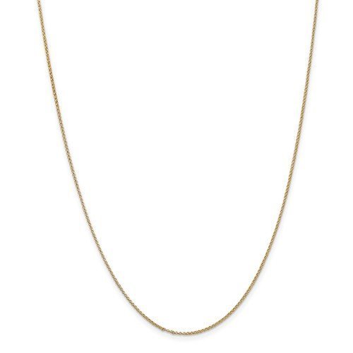 14KT GOLD ROLO CHAIN NECKLACE LENGTHS AVAILABLE – GDS
