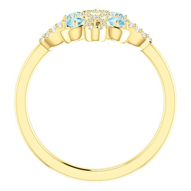 14KT GOLD AQUAMARINE & DIAMOND CLOVER RING 4 / White,4 / Yellow,4 / Rose,4.5 / White,4.5 / Yellow,4.5 / Rose,5 / White,5 / Yellow,5 / Rose,5.5 / White,5.5 / Yellow,5.5 / Rose,6 / White,6 / Yellow,6 / Rose,6.5 / White,6.5 / Yellow,6.5 / Rose,7 / White,7 / Yellow,7 / Rose,7.5 / White,7.5 / Yellow,7.5 / Rose,8 / White,8 / Yellow,8 / Rose,8.5 / White,8.5 / Yellow,8.5 / Rose,9 / White,9 / Yellow,9 / Rose