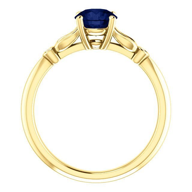 14KT GOLD 1.00 CT ROUND SAPPHIRE AND DIAMOND RING 4 / Rose,4 / White,4 / Yellow,4.5 / Rose,4.5 / White,4.5 / Yellow,5 / Rose,5 / White,5 / Yellow,5.5 / Rose,5.5 / White,5.5 / Yellow,6 / Rose,6 / White,6 / Yellow,6.5 / Rose,6.5 / White,6.5 / Yellow,7 / Rose,7 / White,7 / Yellow,7.5 / Rose,7.5 / White,7.5 / Yellow,8 / Rose,8 / White,8 / Yellow,8.5 / Rose,8.5 / White,8.5 / Yellow,9 / Rose,9 / White,9 / Yellow