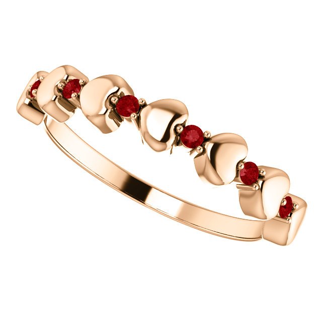 14KT GOLD .12 CTW RUBY STACKABLE HEART RING 4 / Rose,4 / White,4 / Yellow,4.5 / Rose,4.5 / White,4.5 / Yellow,5 / Rose,5 / White,5 / Yellow,5.5 / Rose,5.5 / White,5.5 / Yellow,6 / Rose,6 / White,6 / Yellow,6.5 / Rose,6.5 / White,6.5 / Yellow,7 / Rose,7 / White,7 / Yellow,7.5 / Rose,7.5 / White,7.5 / Yellow,8 / Rose,8 / White,8 / Yellow,8.5 / Rose,8.5 / White,8.5 / Yellow,9 / Rose,9 / White,9 / Yellow